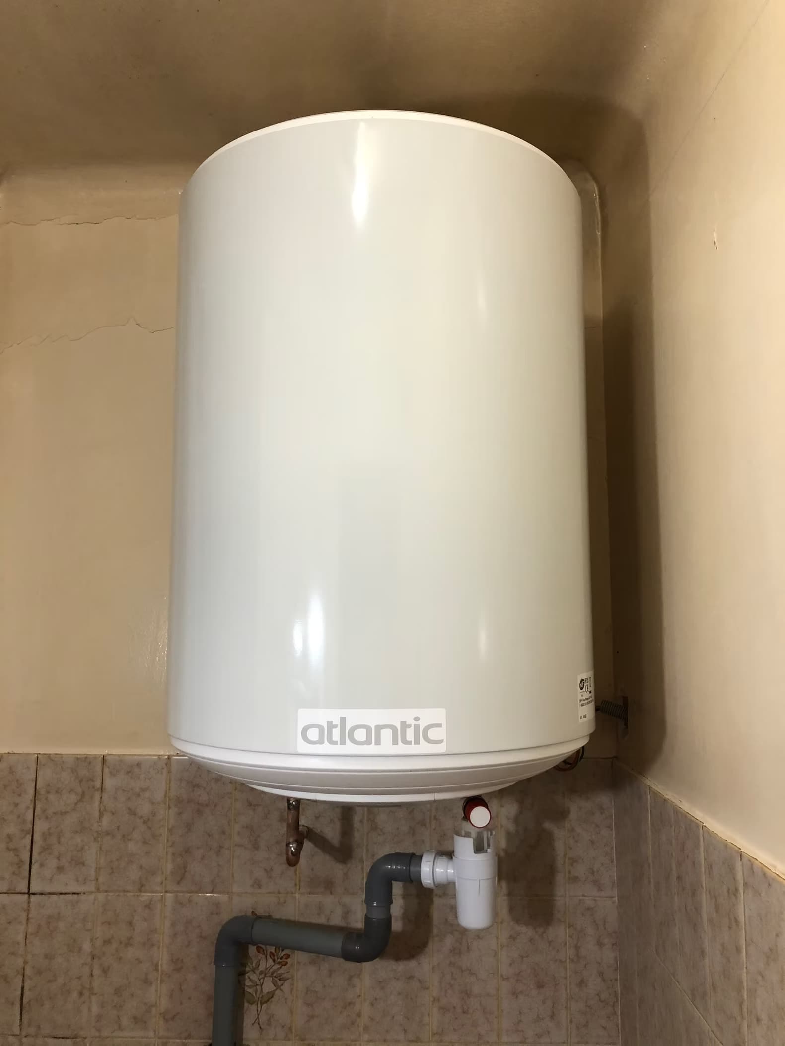 Remplacement ballon d'eau atlantic