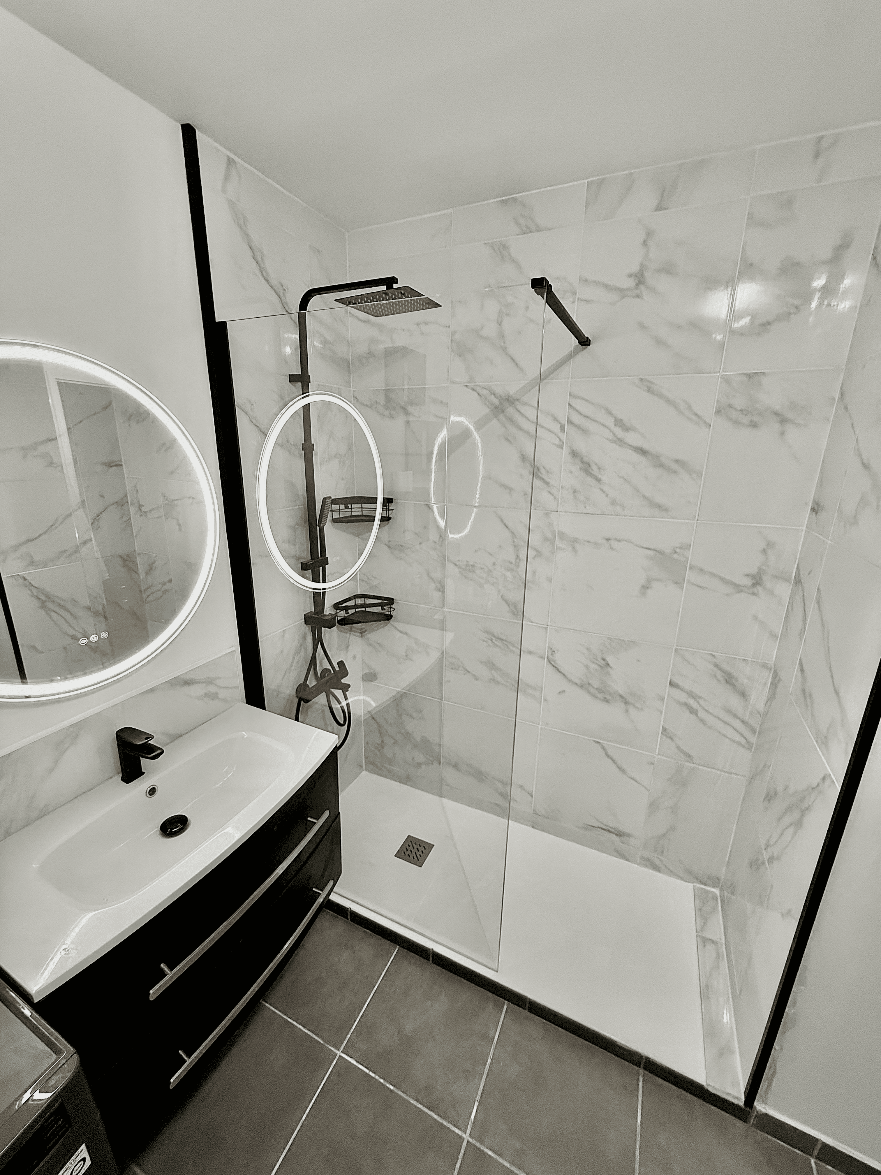 Changement complet de la salle de bain